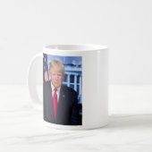 ドナルド・トランプ大統領 コーヒーマグカップ (正面左)