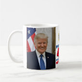 ドナルド・トランプ大統領 コーヒーマグカップ (左)