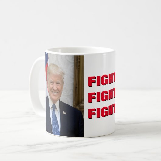 ドナルド・トランプ大統領 コーヒーマグカップ (正面左)