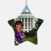 ドナルド・トランプ大統領 セラミックオーナメント (右)