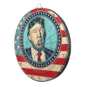 ドナルド・トランプ大統領 ダーツボード (正面右)