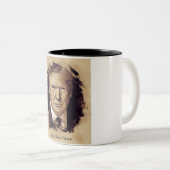 ドナルド・トランプ大統領 ツートーンマグカップ (正面右)