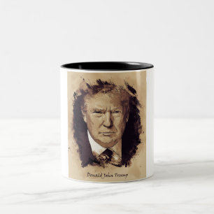 ドナルド・トランプ大統領 ツートーンマグカップ