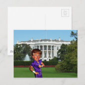 ドナルド・トランプ大統領 ポストカード (正面/裏面)