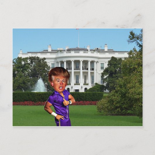ドナルド・トランプ大統領 ポストカード (正面)