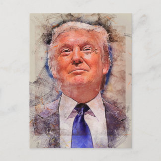 ドナルド・トランプ大統領 ポストカード