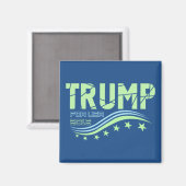 ドナルド・トランプ大統領 マグネット (正面/裏面)