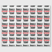 ドナルド・トランプ大統領 ラッピングペーパー (フラット)