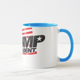 ドナルド・トランプ大統領(髪を持つ)マグ マグカップ