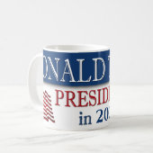 ドナルド・トランプ大統領 2024 コーヒーマグカップ (正面左)