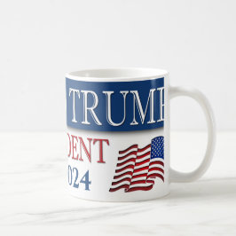 ドナルド・トランプ大統領 2024 コーヒーマグカップ