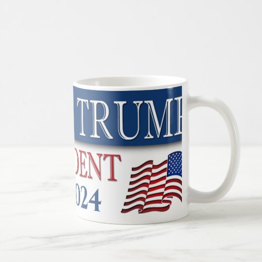 ドナルド・トランプ大統領 2024 コーヒーマグカップ (右)