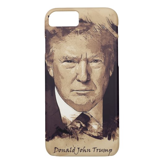 ドナルド・トランプ大統領 Case-Mate iPhoneケース (裏面)