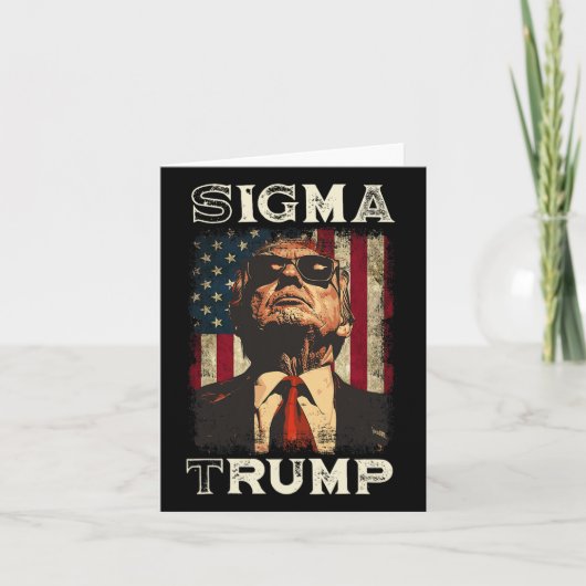 ドナルド・トランプ大統領 – Sigma Trump カード (正面)
