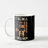 ドナルド・トランプ大統領 – Sigma Trump コーヒーマグカップ (左)