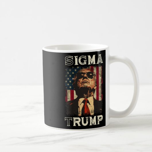 ドナルド・トランプ大統領 – Sigma Trump コーヒーマグカップ (右)