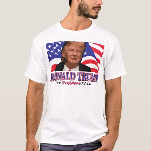 ドナルド・トランプ大統領 Tシャツ (正面)