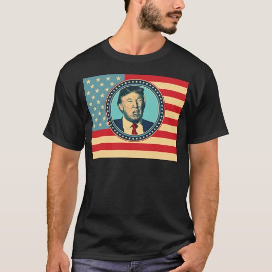 ドナルド・トランプ大統領 Tシャツ (正面)