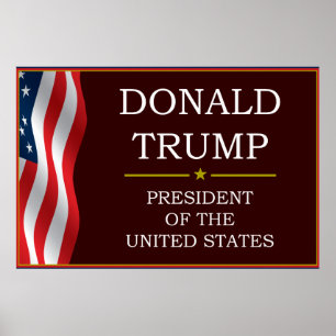 ドナルド・トランプ大統領V3 ポスター