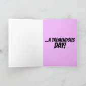 ドナルド・トランプ姉妹ハローカード シーズンカード (内部)