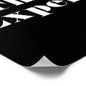 ドナルド・トランプ専門家おもしろい会長 ポスター (角)