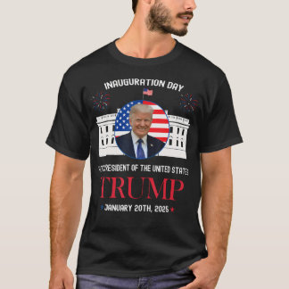 ドナルド・トランプ就任式の日2025第47代大統領 Tシャツ