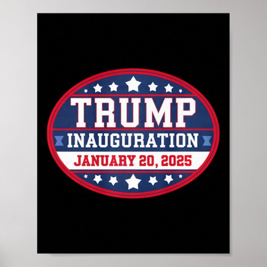 ドナルド・トランプ就任式の日2025 ポスター (正面)