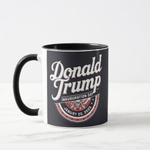 ドナルド・トランプ就任式の日2025 マグカップ