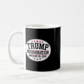 ドナルド・トランプ就任式の日2025 1 コーヒーマグカップ (左)