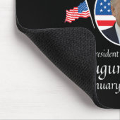 ドナルド・トランプ就任式の日2025 47th米国の大統領 マウスパッド (コーナー)