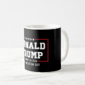 ドナルド・トランプ就任式2025年第47代大統領 コーヒーマグカップ (正面右)
