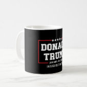 ドナルド・トランプ就任式2025年第47代大統領 コーヒーマグカップ (正面左)