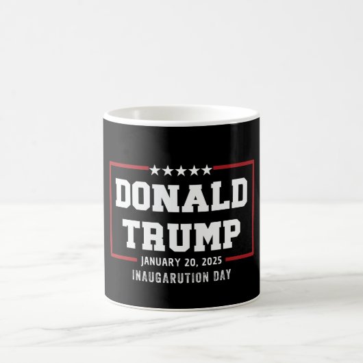 ドナルド・トランプ就任式2025年第47代大統領 コーヒーマグカップ (中央)