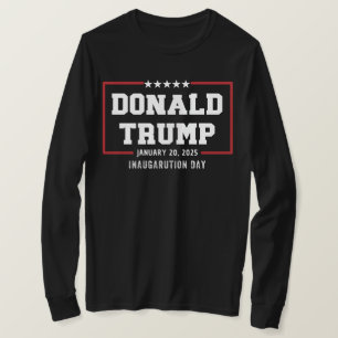 ドナルド・トランプ就任式2025年47人目の大統領 Tシャツ