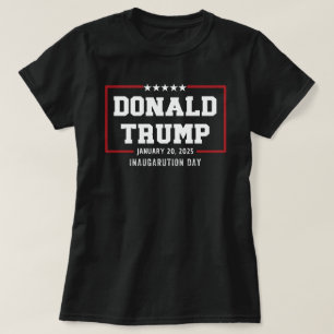 ドナルド・トランプ就任式2025年47人目の大統領 Tシャツ