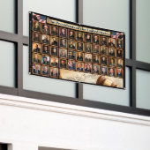 ドナルド・トランプ屋外バナーを持つ47の米国大統領 横断幕 (ビルの外側)