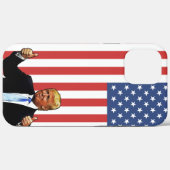 ドナルド·トランプ愛国的IPHONEケース Case-Mate iPhoneケース (裏面 (横))