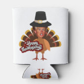 ドナルド・トランプ感謝祭トルコ 缶クーラー (裏面)