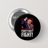 ドナルド・トランプ戦闘戦闘機サポーターAm 缶バッジ (正面&裏面)
