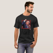 ドナルド・トランプ戦闘戦闘機サポーターAm Tシャツ (正面フル)