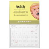 ドナルド・トランプ政治ユーモア・カレンダー カレンダー (1月 2027)