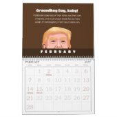ドナルド・トランプ政治ユーモア・カレンダー カレンダー (2月 2027)