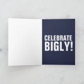 ドナルド・トランプ新年のグリーティングカード シーズンカード (内部)