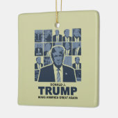 ドナルド・トランプ時代 セラミックオーナメント (左)