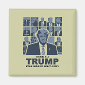 ドナルド・トランプ時代 マグネット (正面)