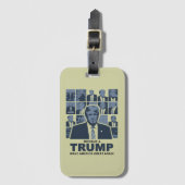 ドナルド・トランプ時代 ラゲッジタグ (正面縦)