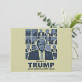 ドナルド・トランプ時代 招待状 (スタンド正面)