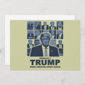 ドナルド・トランプ時代 招待状 (正面/裏面)