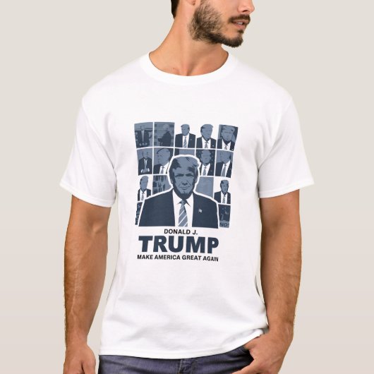 ドナルド・トランプ時代 Tシャツ (正面)