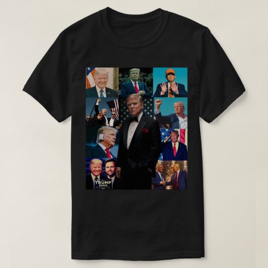 ドナルド・トランプ時代 Tシャツ (デザイン正面)